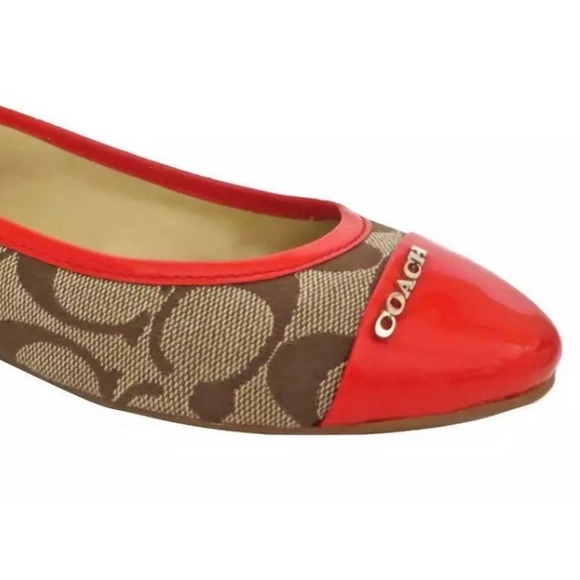 COACH slip-on logo shoes size 7.5 - Picture 6 of 11